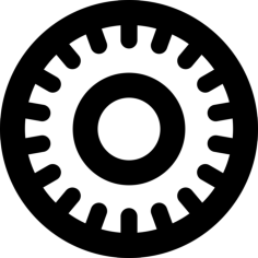 Circular Security Icon Svg Vector, Free Vectors File